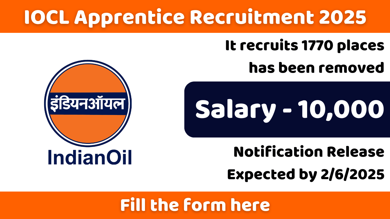 IOCL Apprentice Recruitment 2025